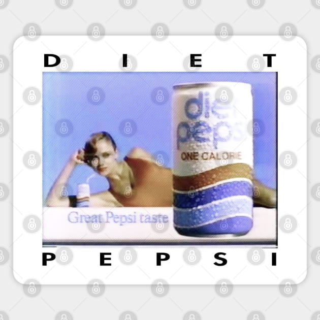 Diet Pepsi ////// 80s ad Magnet by DoctorBlue